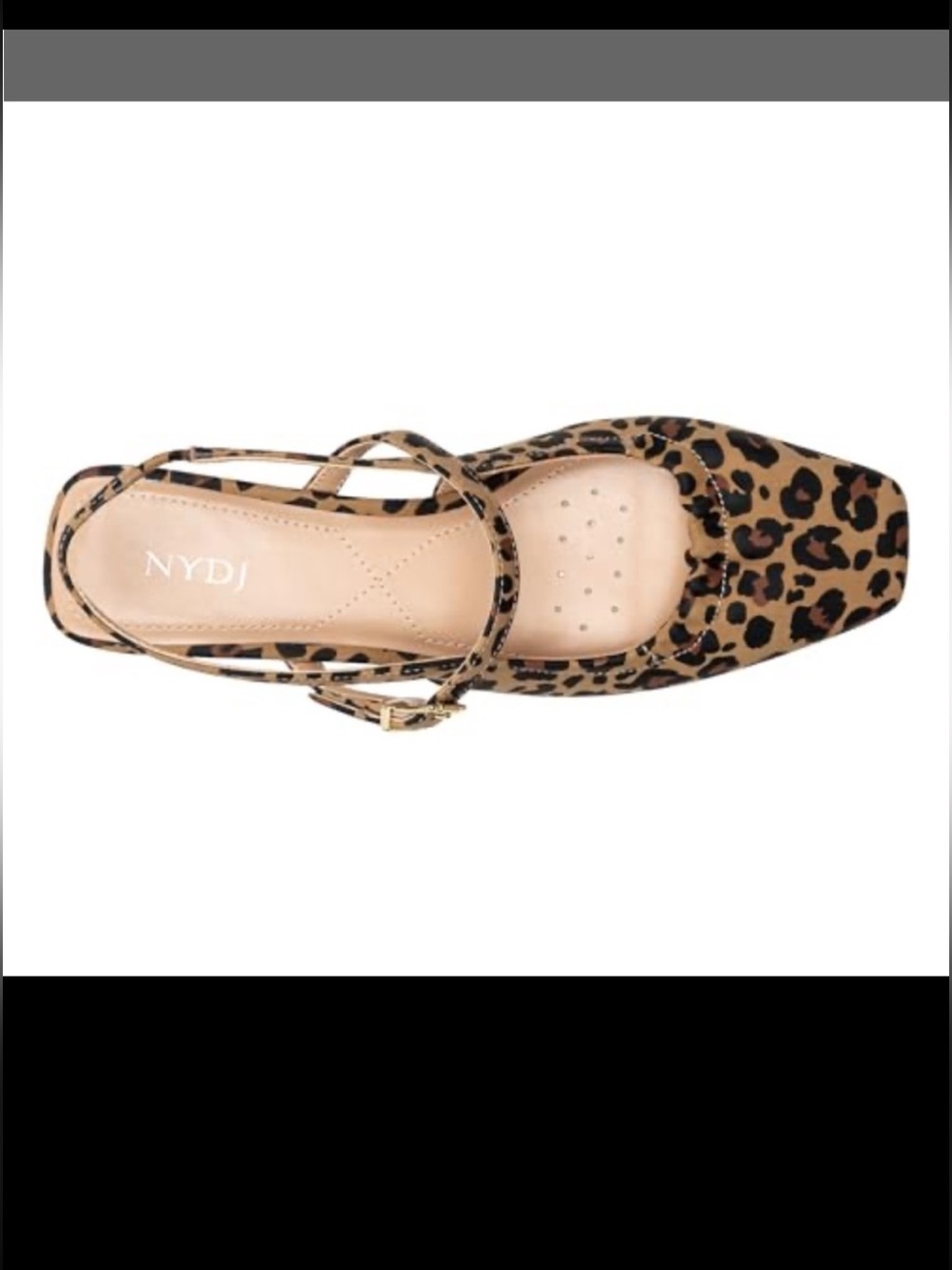 NYDJ Women’s Skylie Mary Jane Flat